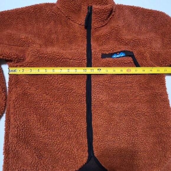 KAVU Women's Pinesdale Sherpa Fleece Jacket sz M - Picture 3 of 8